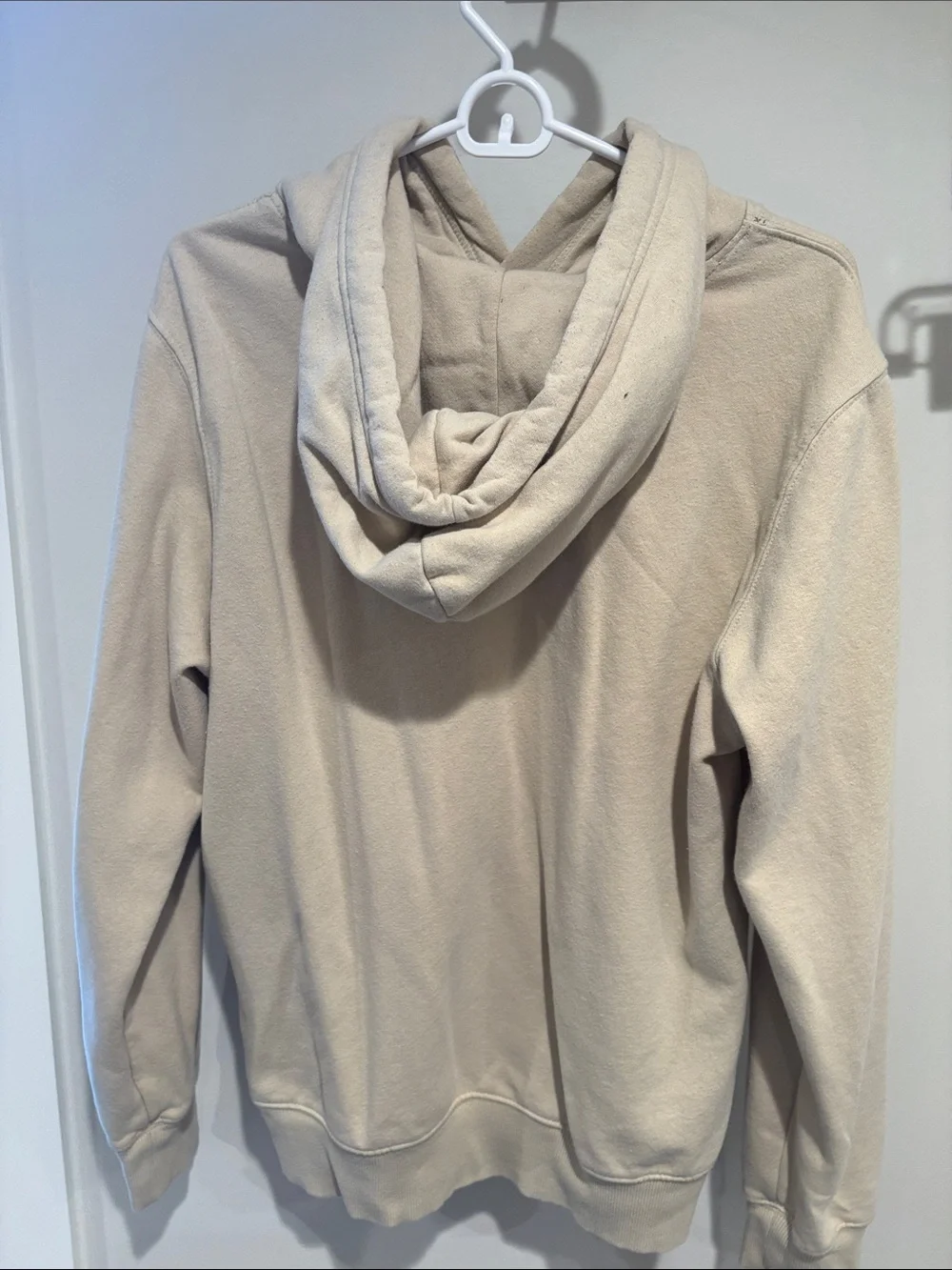 The North Face Men’s Beige Logo Crewneck Hoodie